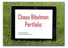 Chaya Bibleman Portfolio - Antwerp, Belgium